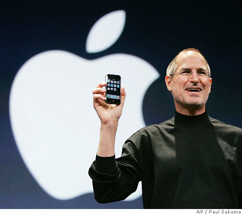 Steve Jobs představuje iPhone