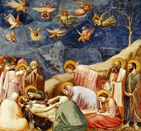 Giotto di Bondone (1267 - 1337), Truchlení